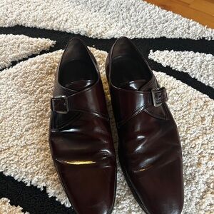 Salvatore Ferragamo Ox Blood Dress Shoes